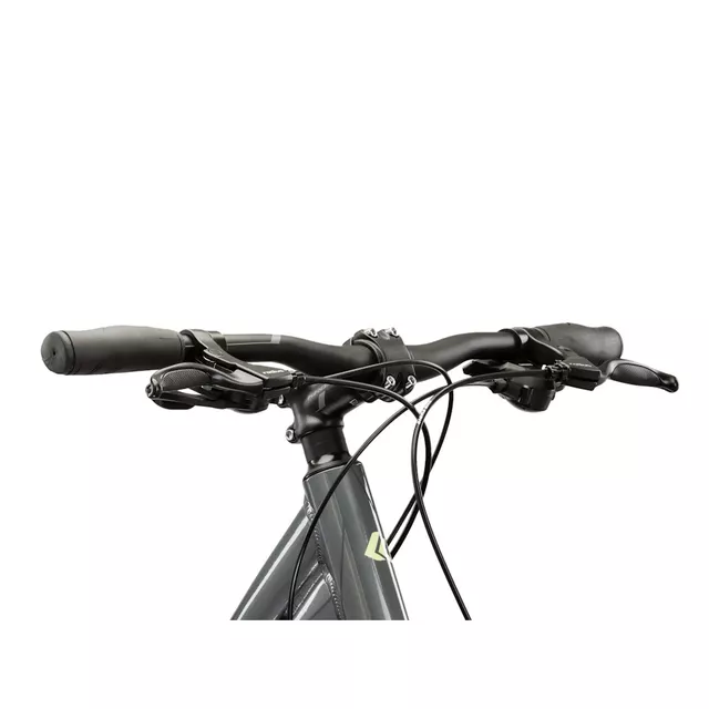 Damen-Crossrad Kross EVADO 3.0 28" - Modell 2025 - šedá / zelená / lesk