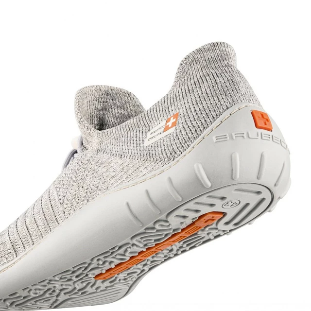 Herren Barfußschuhe Brubeck Merino - hell grau