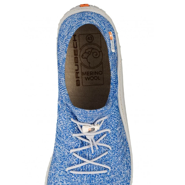 Herren Barfußschuhe Brubeck Merino - hell grau