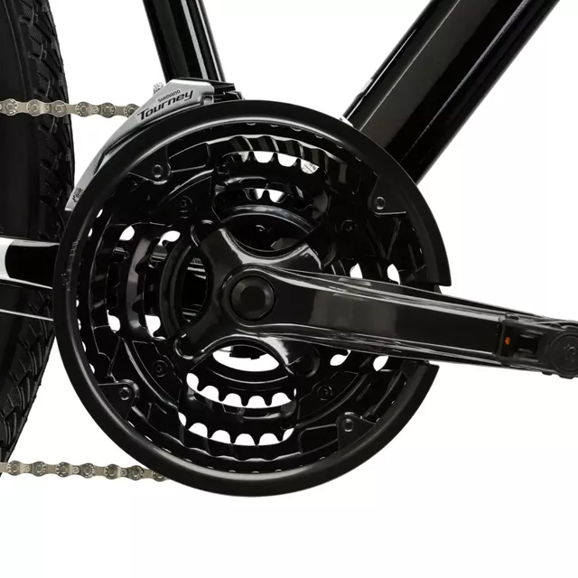 Damen Crossrad Kross Evado 2.0 28" Gen 007 - černá / růžová / lesk