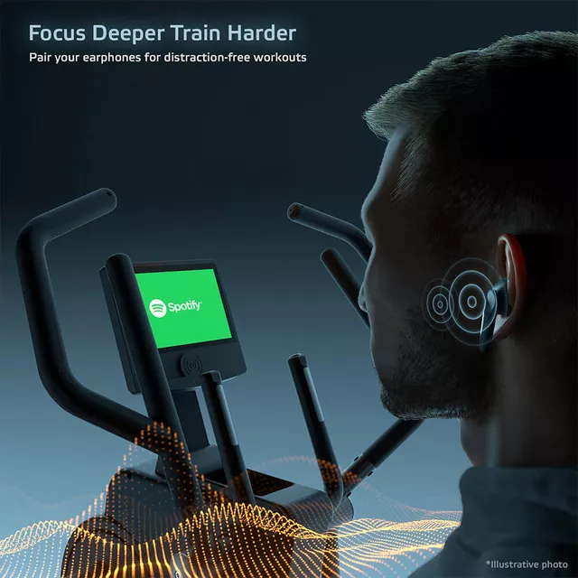 Ellipsentrainer inSPORTline ZenStride 1200