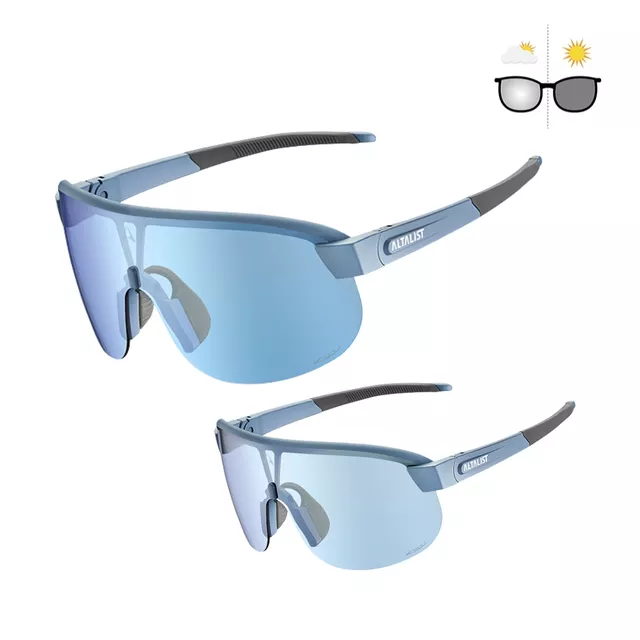 Phototrope Sonnenbrille Altalist Kisou ATR - modrá s modrými skly