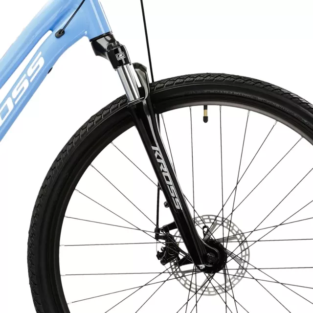 Damen Crossrad Kross Evado 3.0 28" Gen 007 - modrá / bílá / lesk