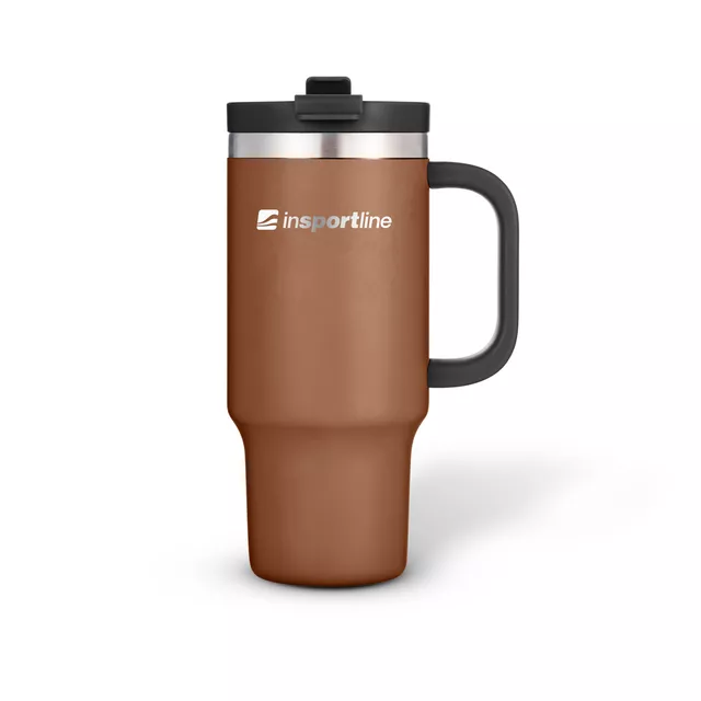 Thermobecher inSPORTline Natticino 470 ml - kávová - kávová