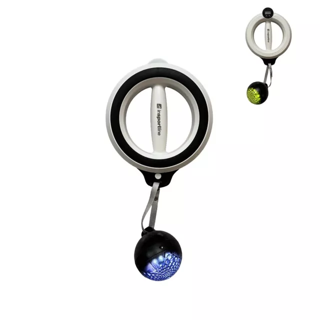 Handtrainer inSPORTline Griphoop - schwarz-weiß