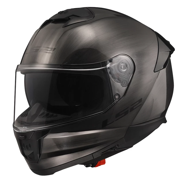 Moto Helm LS2 FF808 Stream II Jeans Titanium