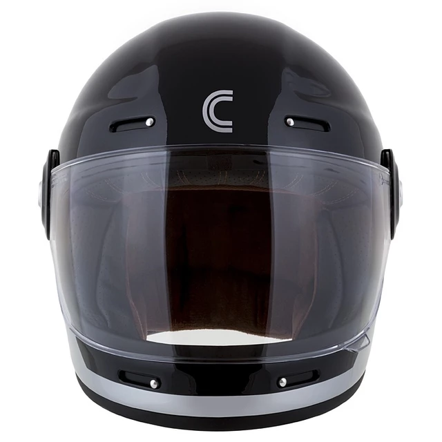 Cassida Fiber OPG Motorradhelm Schwarz/Gold/Silber - L(59-60)