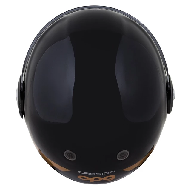 Cassida Fiber OPG Motorradhelm Schwarz/Gold/Silber - L(59-60)