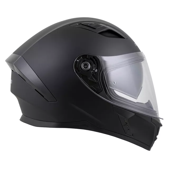 Motorradhelm Cassida Orbit Solid schwarz matte/schwarz