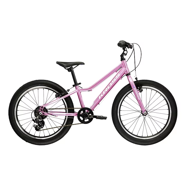 Leichtes Kinderfahrrad Kross Lea Mini 1.0 20" – Modell 2026 • 110–135 cm • 10,1 kg - stříbrná/tyrkysová/lesk - růžová/bílá/lesk