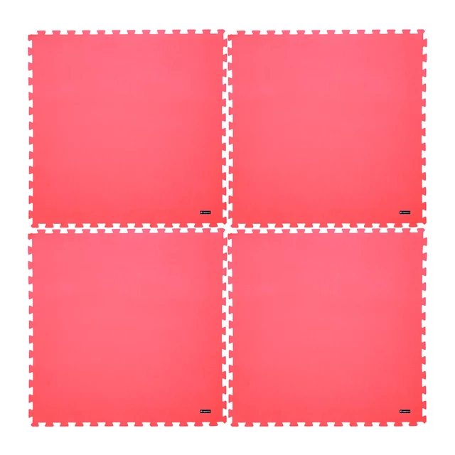 inSPORTline EVA40 Fitness Matte 200 x 200 cm - rot - rot