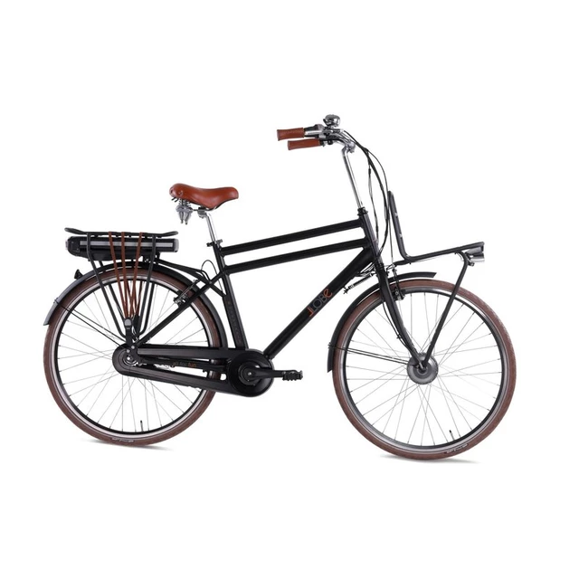 Herren Stadt E-Bike Llobe Rosendaal 3 Gent schwarz 36V/13Ah