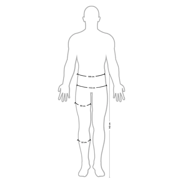 Zusätzliche Kompressionshose inSPORTline 112 cm