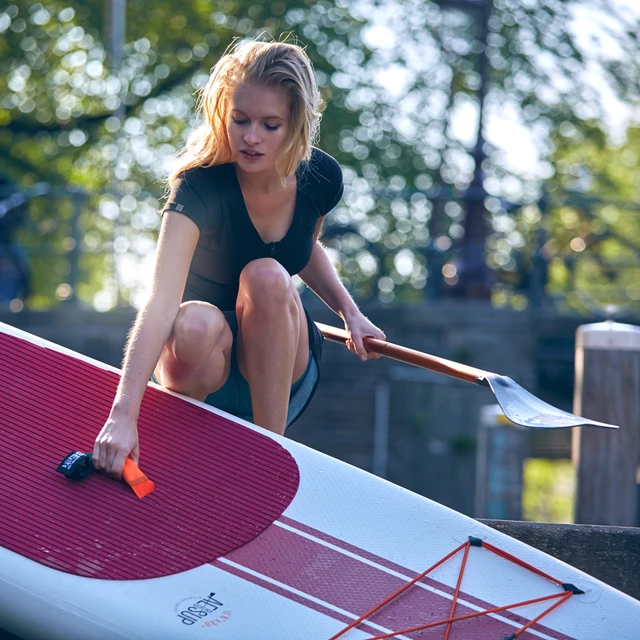 Damen-T-Shirt JOBE Discover Nero schwarz