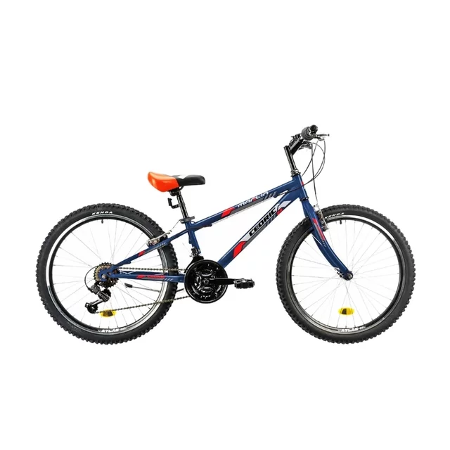 Junior Fahrrad DHS Cedric 24" - Modell 2025 - Blau - Blau