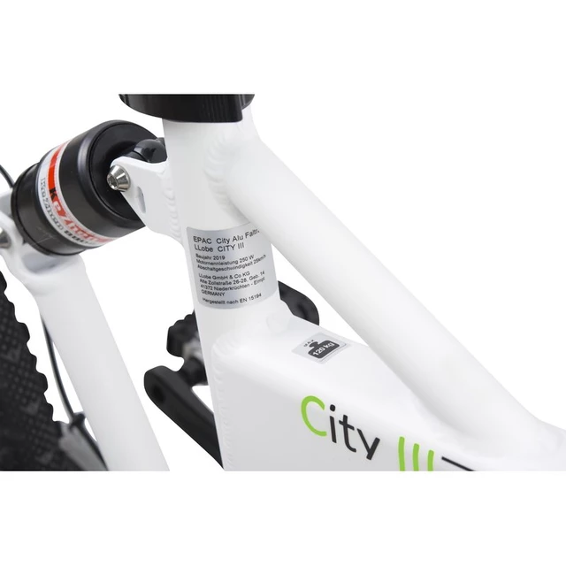 Falt E-Bike Llobe city III white