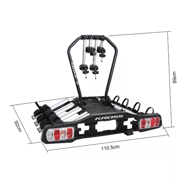 Kross MOVE 4 Fahrradträger für die Anhängerkupplung