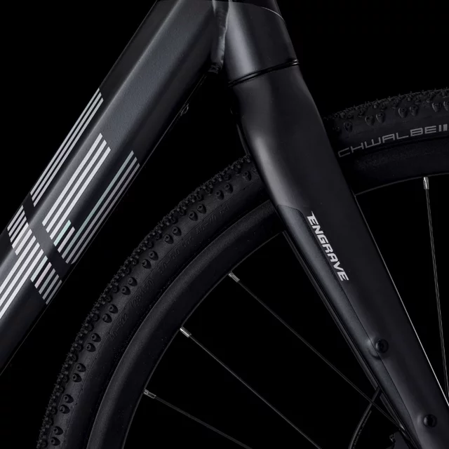 Gravel-E-Bike 4EVER ENGRAVE FLAT 28" - titan/hologram