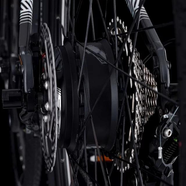 Gravel-E-Bike 4EVER ENGRAVE FLAT 28" - titan/hologram