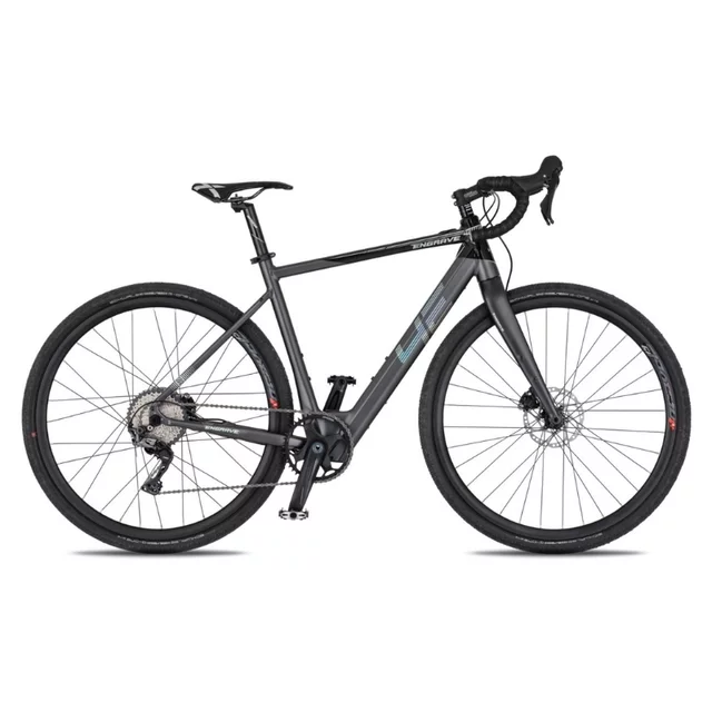 Gravel-E-Bike 4EVER ENGRAVE PRO 28" - titan/hologram - titan/hologram