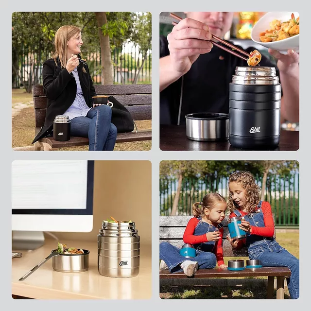 Lebensmittelthermoskanne Esbit Sculptor FJ750SC-2 0,75 l - Polar Blue