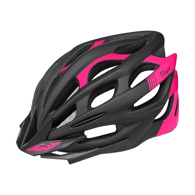 Fahrradhelm Etape Vesper - černá/růžová mat