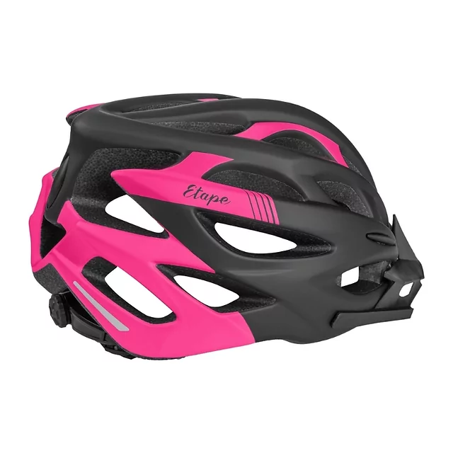 Fahrradhelm Etape Vesper - černá/růžová mat