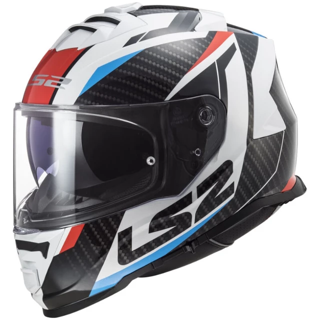 Motorradhelm LS2 FF800 Storm II Racer Rot Blau