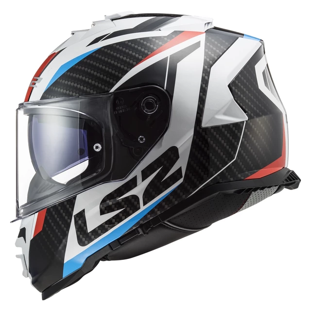 Motorradhelm LS2 FF800 Storm II Racer Rot Blau