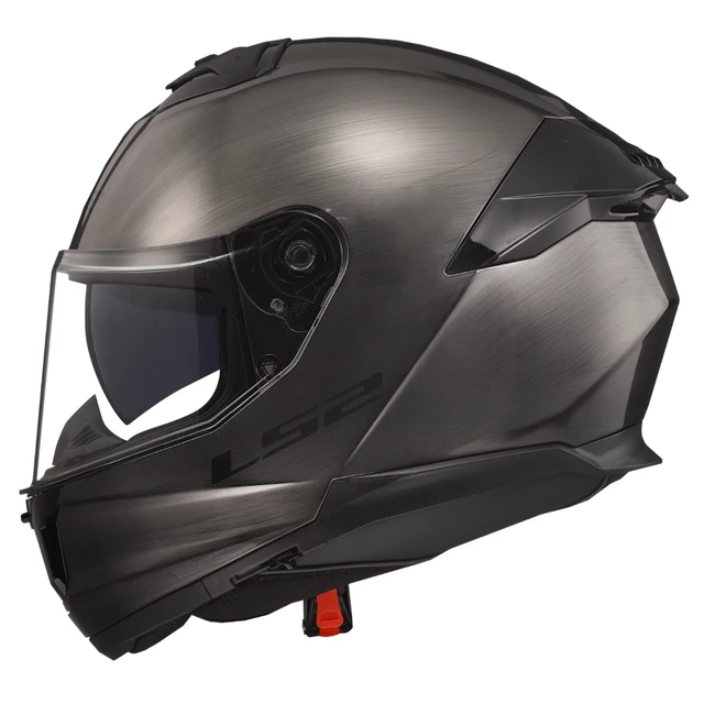 Moto Helm LS2 FF808 Stream II Jeans Titanium