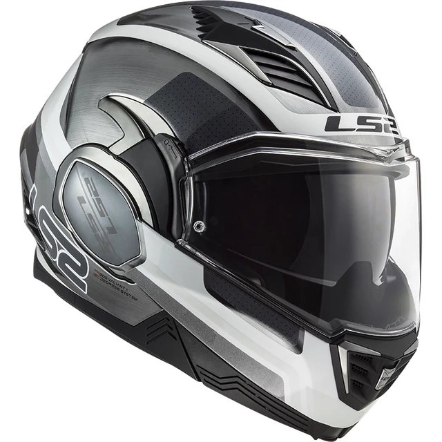 LS2 FF900 Valiant II Orbit P/J Klapphelm - Jeans, S(55-56)