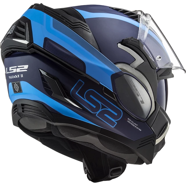 LS2 FF900 Valiant II Orbit P/J Klapphelm - Jeans, S(55-56)