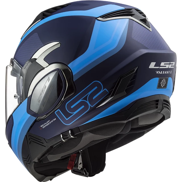 LS2 FF900 Valiant II Orbit P/J Klapphelm - Jeans, S(55-56)