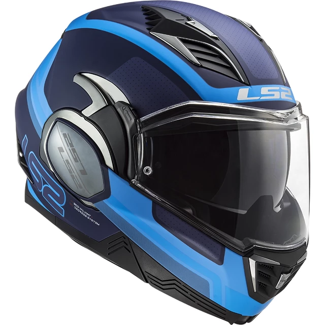 LS2 FF900 Valiant II Orbit P/J Klapphelm - Jeans, S(55-56)