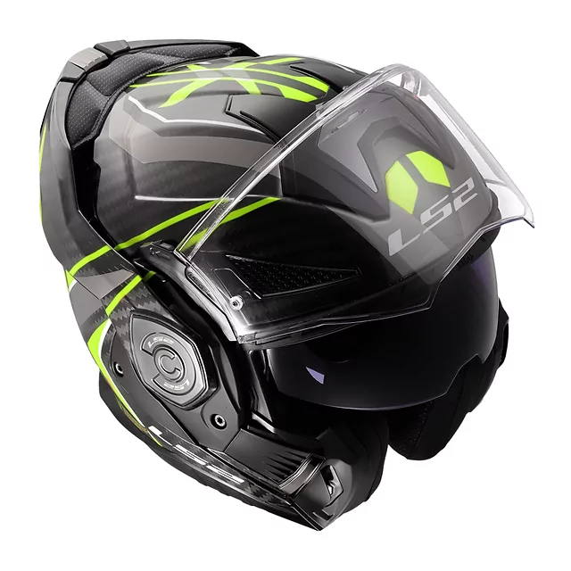 Klapphelm LS2 FF901 Advant X C Future II H-V Yellow P/J