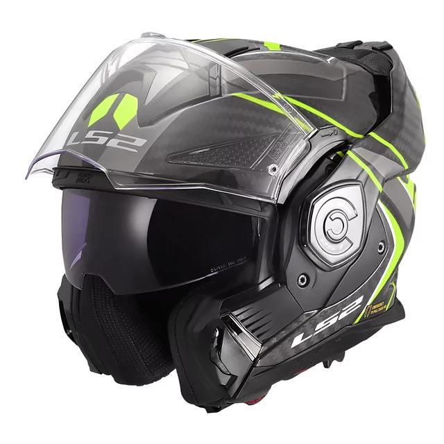 Klapphelm LS2 FF901 Advant X C Future II H-V Yellow P/J