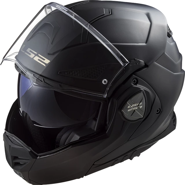 Klappbarer Motorradhelm LS2 FF901 Advant X Solid Matt Black P/J