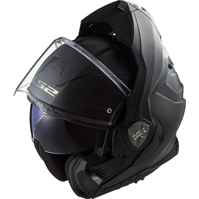 Klappbarer Motorradhelm LS2 FF901 Advant X Solid Matt Black P/J