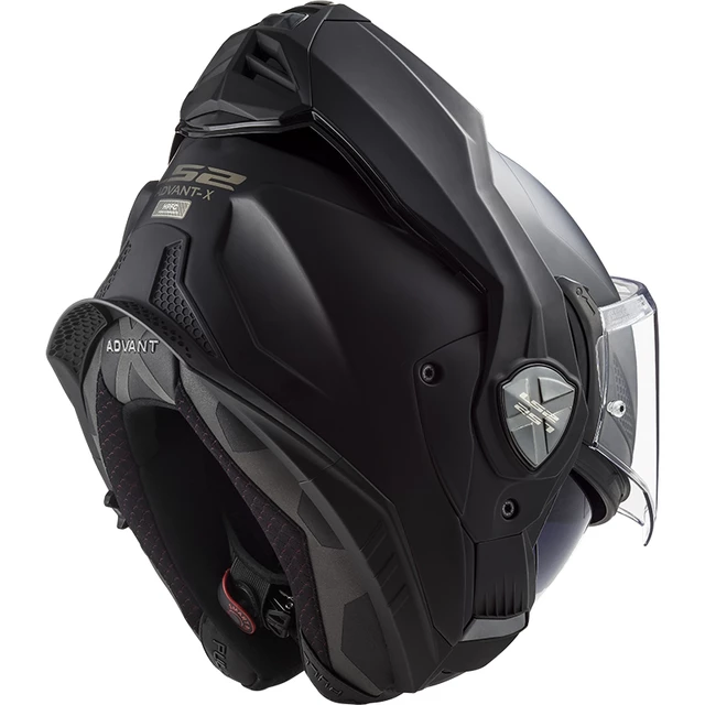 Klappbarer Motorradhelm LS2 FF901 Advant X Solid Matt Black P/J