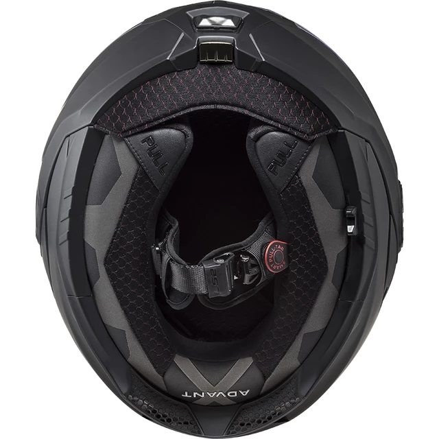 Klappbarer Motorradhelm LS2 FF901 Advant X Solid Matt Black P/J