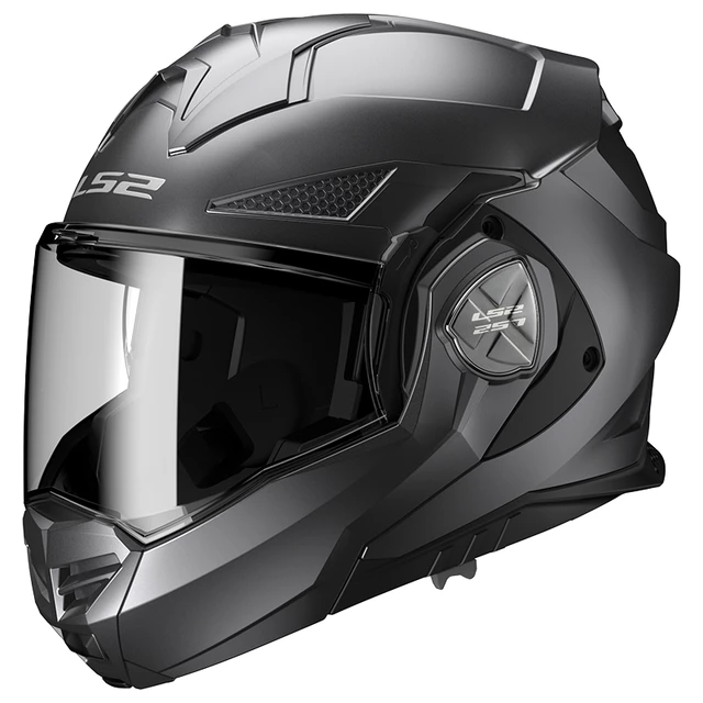 Klappbarer Motorradhelm LS2 FF901 Advant X Solid Matt Titanium P/J