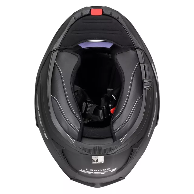 Klappbarer Motorradhelm LS2 FF902 Scope II Solid Matt Black