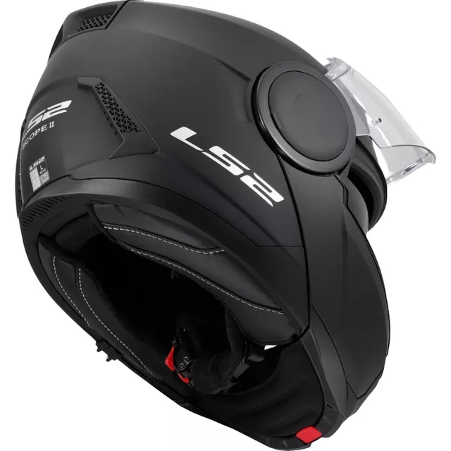 Klappbarer Motorradhelm LS2 FF902 Scope II Solid Matt Black