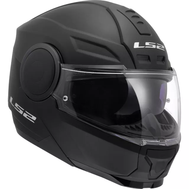 Klappbarer Motorradhelm LS2 FF902 Scope II Solid Matt Black