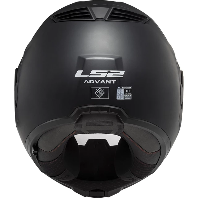 Klappbarer Motorradhelm LS2 FF906 Advant Solid Matt Black P/J