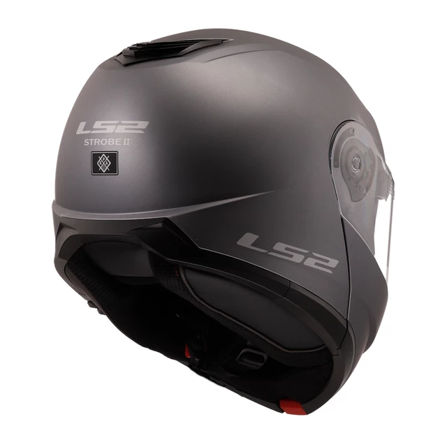 LS2 FF908 Strobe II Matt Titanium Klapphelm