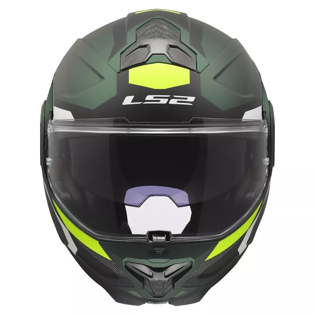 Flip-Helm LS2 FF910 Advant II Dreifach-Olive P/J