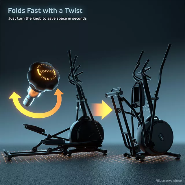 Ellipsentrainer inSPORTline ZenStride 200