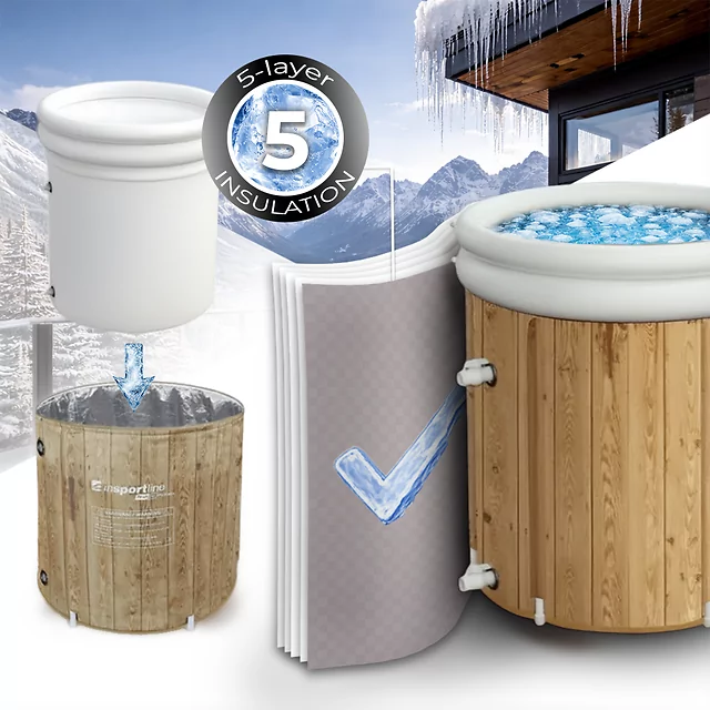 inSPORTline FrostZen Pro II WDL tragbare Härtewanne