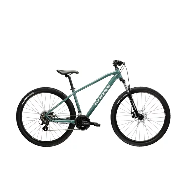 Mountainbike Kross Hexagon 2.0 29" Gen 008 - zelená / stříbrná / lesk